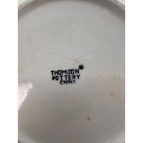 Thomson Birdhouse pottery Dinner Plate Round - Picture 8 of 8